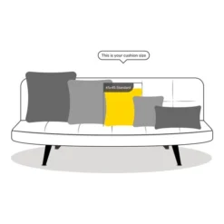 Chenille Square Cushion 38 Chenille Square Cushion -EGLO Shop 30767385 alt09