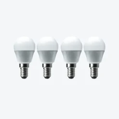 Set Of 4 Status 4W Pearl SES Mini Globe Bulbs -EGLO Shop 30767626 alt04