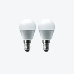 Set Of 2 Status 5.5W Pearl SES Mini Globe Bulbs -EGLO Shop 30767664 alt02