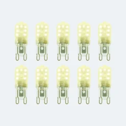 Set Of 10 Status 2.2W G9 Capsule Bulbs