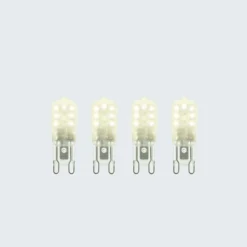 Set Of 4 Status 2.2W G9 Cool White Bulbs