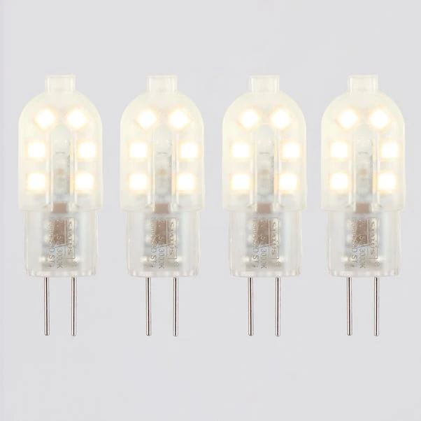Set Of 4 Status 1.5W G4 Pearl Capsule Bulbs 1 Set Of 4 Status 1.5W G4 Pearl Capsule Bulbs