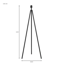 Santos Tripod Floor Lamp Base 13 Santos Tripod Floor Lamp Base -EGLO Shop 30770043 alt07