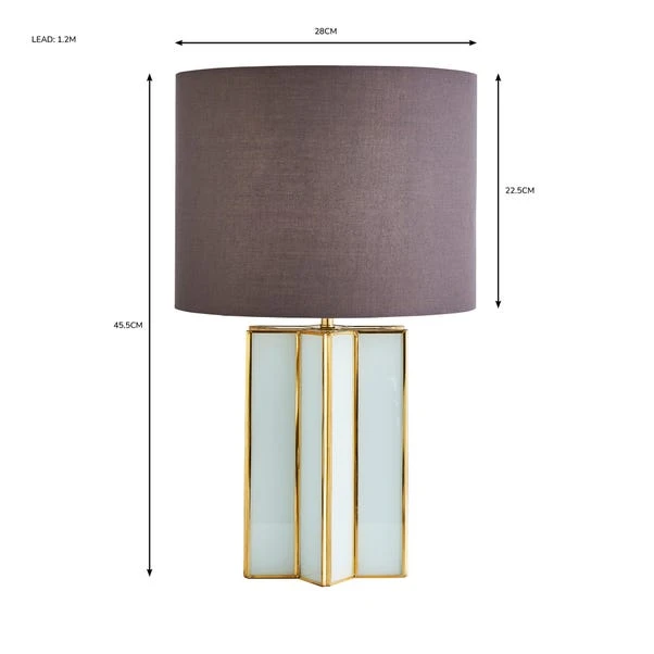 Virgo Star Glass Table Lamp 11 Virgo Star Glass Table Lamp - Image 11