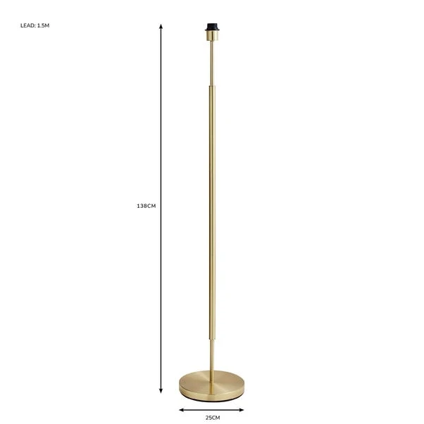 Clara Metal Floor Lamp Base 14 Clara Metal Floor Lamp Base - Image 14
