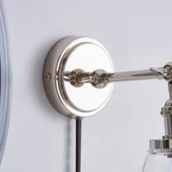 Dorma Purity Nickson Plug In Wall Light -EGLO Shop 30780622 alt03