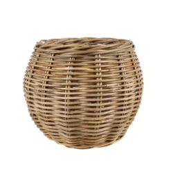 Churchgate Set Of 2 Rattan Planters 8 Churchgate Set Of 2 Rattan Planters -EGLO Shop 30788937 alt03