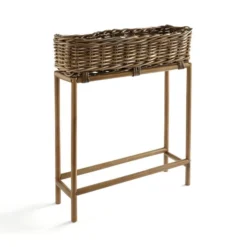 Churchgate Rattan Planter Box With Stand 5 Churchgate Rattan Planter Box With Stand -EGLO Shop 30788938 alt02