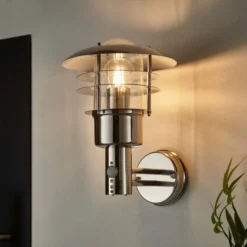 Vogue Pheonix PIR Outdoor Up Wall Light