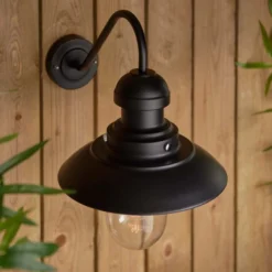 Vogue Preston Curved Outdoor Wall Light -EGLO Shop 30789761 alt04