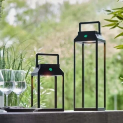 Vogue Jaylen 25cm Outdoor Solar USB Table Light -EGLO Shop 30789777 alt06