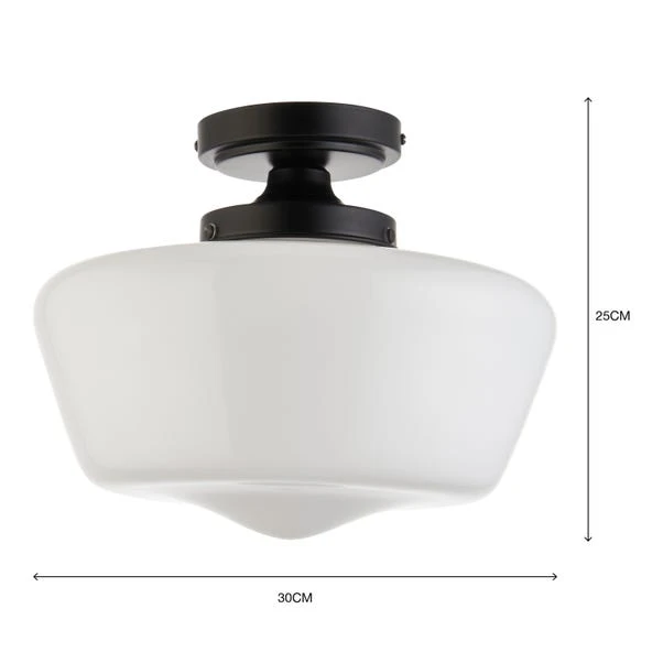 Mondez Bathroom Flush Ceiling Light 7 Mondez Bathroom Flush Ceiling Light - Image 7