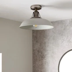 Oraya Bathroom Flush Ceiling Light -EGLO Shop 30789855 alt01