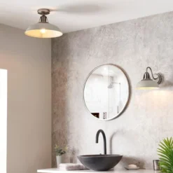 Oraya Bathroom Flush Ceiling Light -EGLO Shop 30789855 alt04