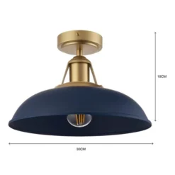 Oraya Bathroom Flush Ceiling Light -EGLO Shop 30789890 alt06