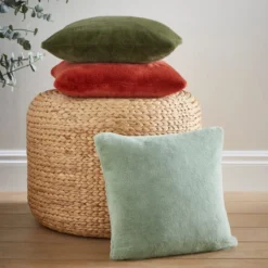 Adeline Faux Fur Cushion Cover -EGLO Shop 30796441 alt03