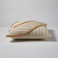 Artisan Jute Abstract Natural Cushion Cover -EGLO Shop 30798091 alt03