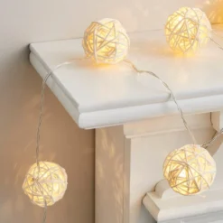 Rattan Ball LED String Lights -EGLO Shop 30798473 alt02