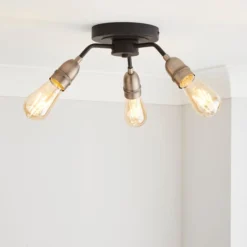 Marsden 3 Light Semi Flush Ceiling Light