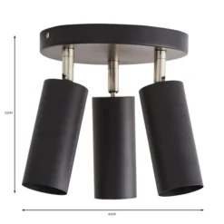 Leila 3 Light Semi Flush Spotlight 26 Leila 3 Light Semi Flush Spotlight -EGLO Shop 30798623 alt05