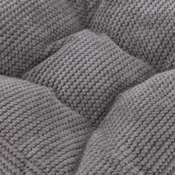 Jenson Stitched Floor Cushion Charcoal -EGLO Shop 30799692 alt04