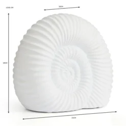 Porcelain Ammonite Table Lamp -EGLO Shop 30803328 alt05
