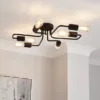 Kacy 6 Light Semi Flush Ceiling Light
