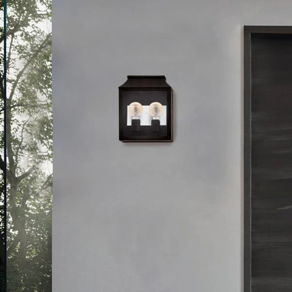 EGLO Soncino 2 Light Industrial Outdoor Wall Light 2 EGLO Soncino 2 Light Industrial Outdoor Wall Light - Image 2