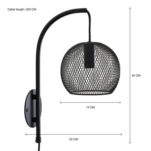 Harrison Plug In Wall Light 6 Harrison Plug In Wall Light - Image 6