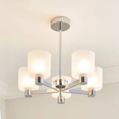 Erin 5 Light Semi Flush Ceiling Light -EGLO Shop 30818152