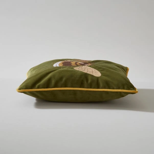 Embroidered Bee Cushion 4 Embroidered Bee Cushion - Image 4
