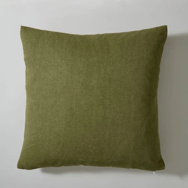 Scandi Floral Olive Cushion 4 Scandi Floral Olive Cushion - Image 4