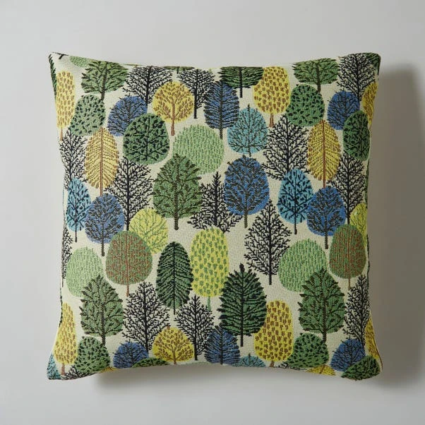 Jacquard Trees Cushion Cover 3 Jacquard Trees Cushion Cover - Image 3