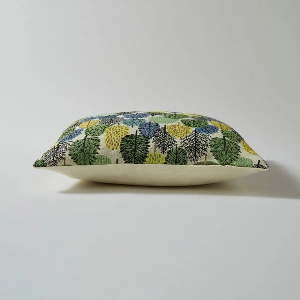 Jacquard Trees Cushion Cover 4 Jacquard Trees Cushion Cover - Image 4