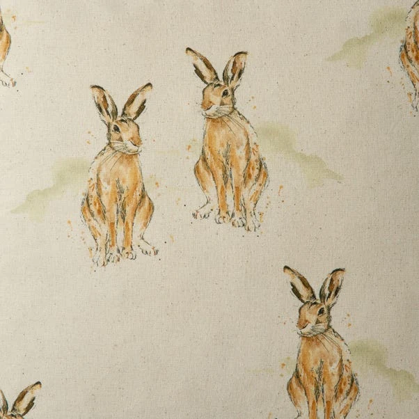 Hare Printed Cushion Cover 5 Hare Printed Cushion Cover - Image 5