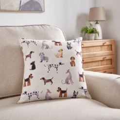 Walkies Printed Cushion Cover