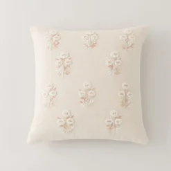 French Knot Floral Cushion Cover 33 French Knot Floral Cushion Cover -EGLO Shop 30828686 alt02
