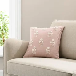 French Knot Floral Cushion Cover 25 French Knot Floral Cushion Cover -EGLO Shop 30828687