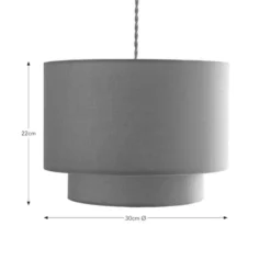 Luna Two Tier Lamp Shade -EGLO Shop 30831615 alt05