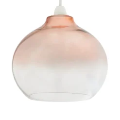 Nivala Metallic Ombre Copper Glass Easy Fit Pendant Shade 7 Nivala Metallic Ombre Copper Glass Easy Fit Pendant Shade -EGLO Shop 30831741 alt03