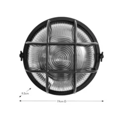 Indoor Outdoor Bulkhead Industrial Wall Light -EGLO Shop 30832006 alt07