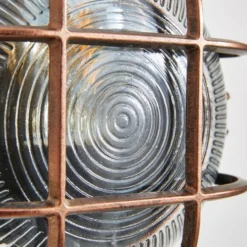 Indoor Outdoor Bulkhead Industrial Wall Light -EGLO Shop 30832199 alt02