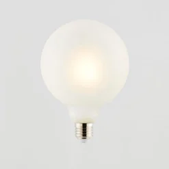 Status Bradford 4W Frosted Glass G125 Dimmable Bulb 8 Status Bradford 4W Frosted Glass G125 Dimmable Bulb -EGLO Shop 30832262 alt02