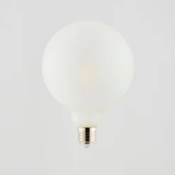 Status Bradford 4W Frosted Glass G125 Dimmable Bulb 9 Status Bradford 4W Frosted Glass G125 Dimmable Bulb -EGLO Shop 30832262 alt03