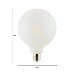 Status Bradford 4W Frosted Glass G125 Dimmable Bulb 11 Status Bradford 4W Frosted Glass G125 Dimmable Bulb -EGLO Shop 30832262 alt09