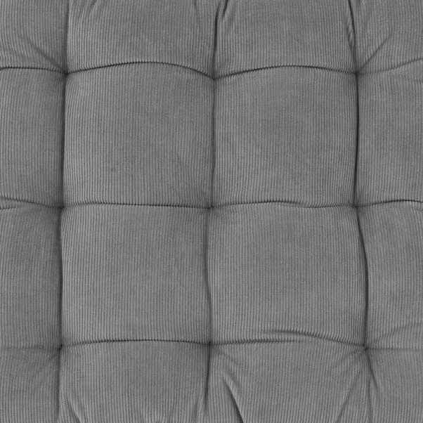 Steeple Grey Cotton Cord Seatpad 4 Steeple Grey Cotton Cord Seatpad - Image 4