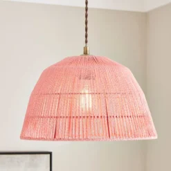 Kabir Pink String Easy Fit Pendant Shade