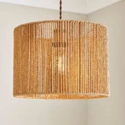 Kabir String Easy Fit Drum Pendant Shade
