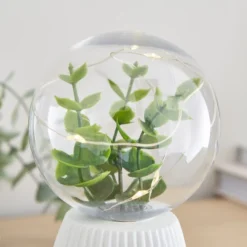 Faux Terrarium Ribbed Battery Table Lamp 17 Faux Terrarium Ribbed Battery Table Lamp -EGLO Shop 30833934 alt02