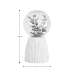Faux Terrarium Ribbed Battery Table Lamp 18 Faux Terrarium Ribbed Battery Table Lamp -EGLO Shop 30833934 alt03
